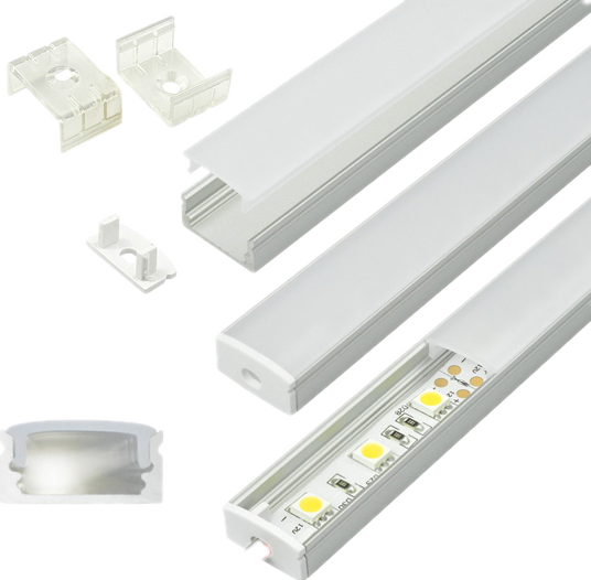 A01 - U Shape & V Shape Small Size LED Aluminum Profile