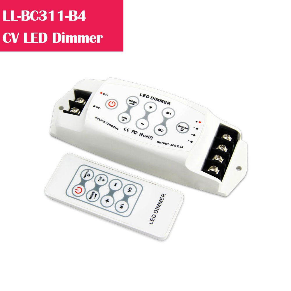 BC311  Single Color Changing 12-24V Low Voltage LED Controller