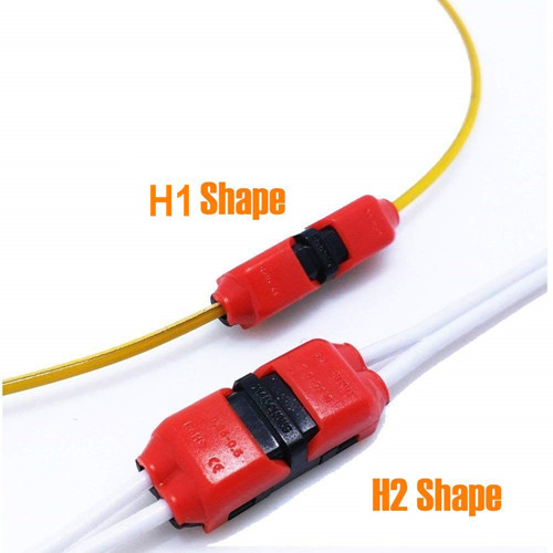 Quick Wire Splice Connectors Without Stripping Compatible with 18-22 AWG Cable 