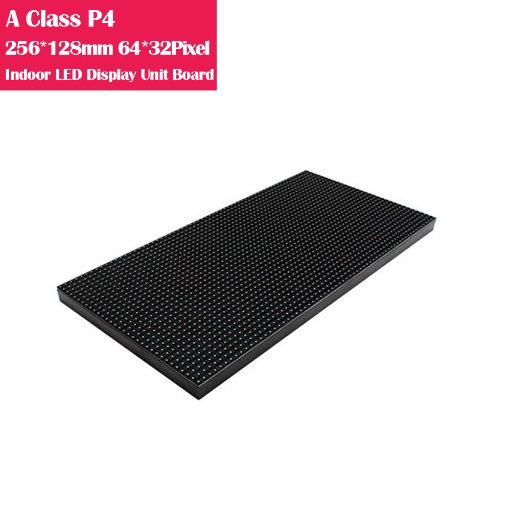A-Class P4 256*128mm High Refresh Version IC Indoor LED Display Unit Board