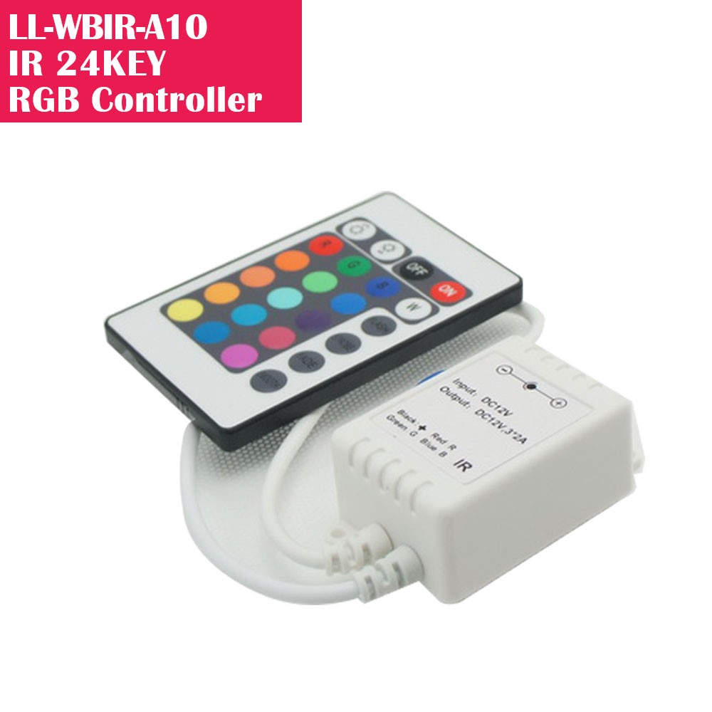 IR 24KEY Wireless Mini RGB  Controller
