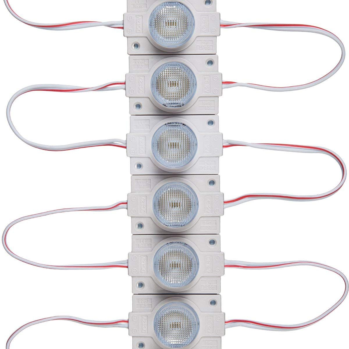 3030 3LEDs Module Lighting Lens Sign Back Light Lamp Waterproof LED Strip Lights 