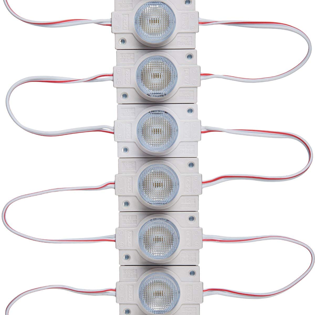 20pcs pack LED Modules with Lens for Light Box DC12V 110LM 1.5W