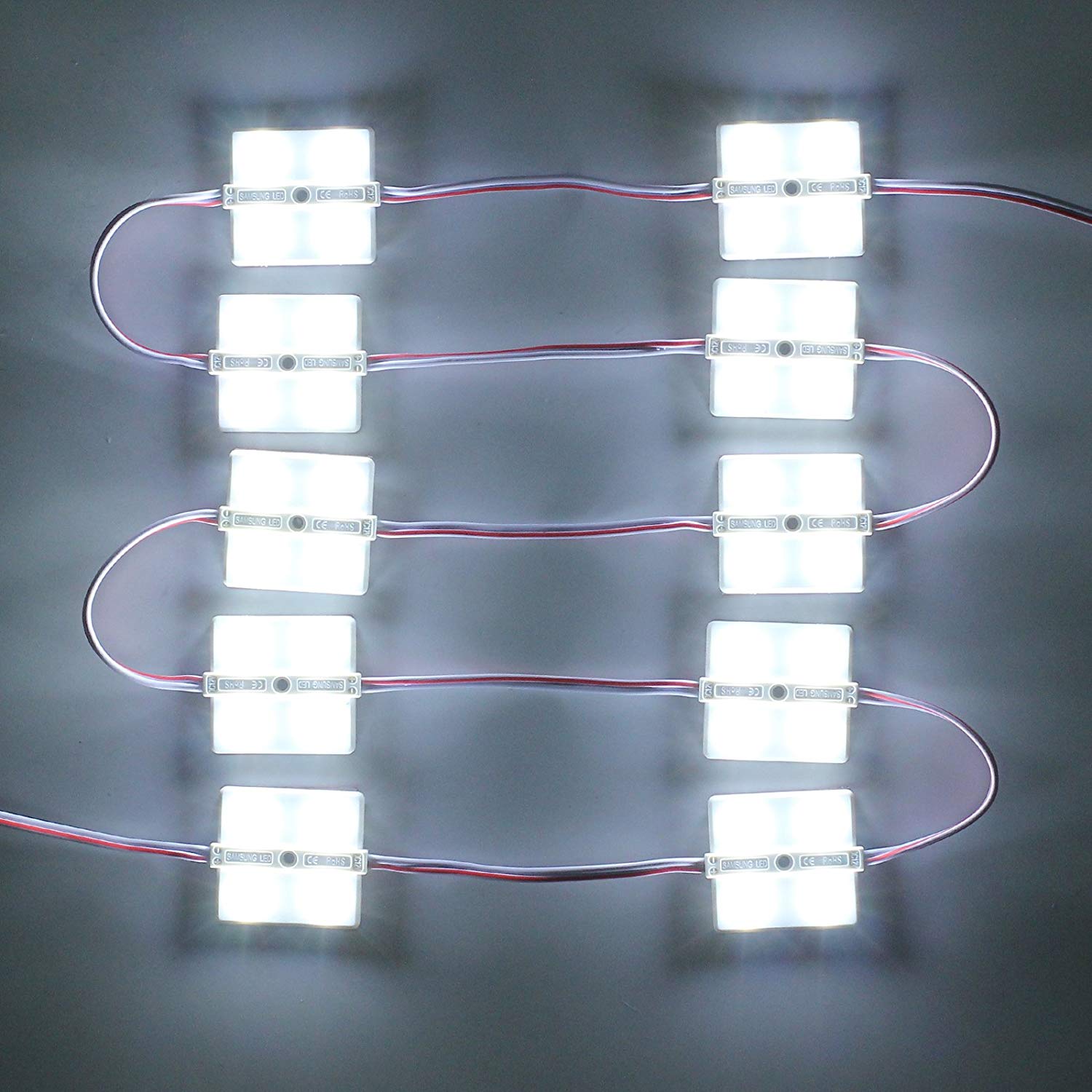 20pcs/pack LED Modules with SMD5730 4 LED DC12V 130-150LM 2W 160